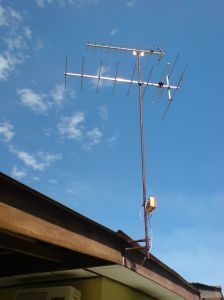 Телевизионная антенна и кабель