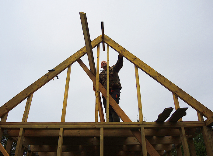 Как построить каркасный дом своими руками