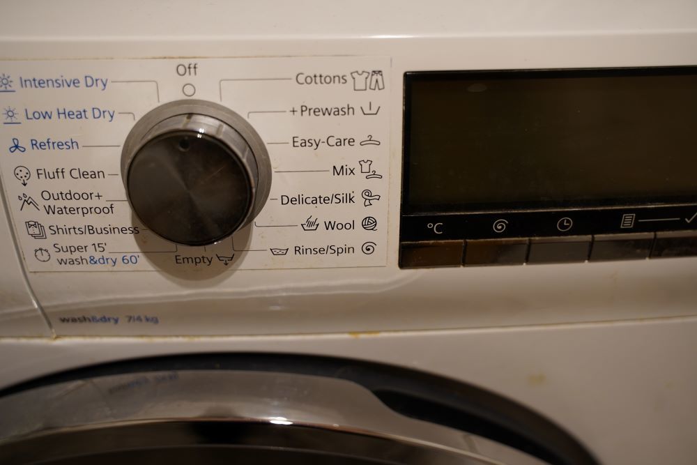управление стиральной машиной