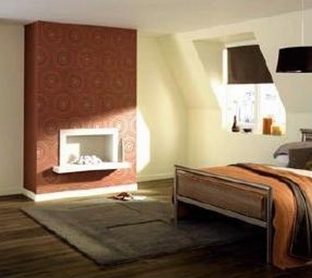 дизайн спальни со встроенными шкафами