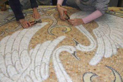 изготовление мозаики своими руками