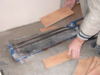 Как резать напольную плитку в домашних условиях